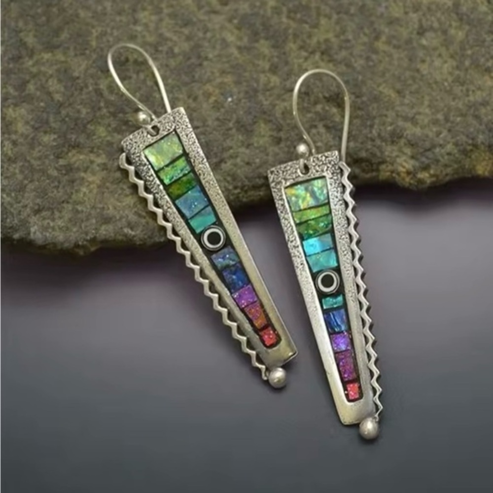 New Artsy Earrings with .925 Sterling Earwires
